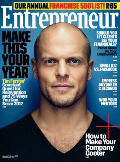 Entrepreneur January 01, 2017 Issue Cover