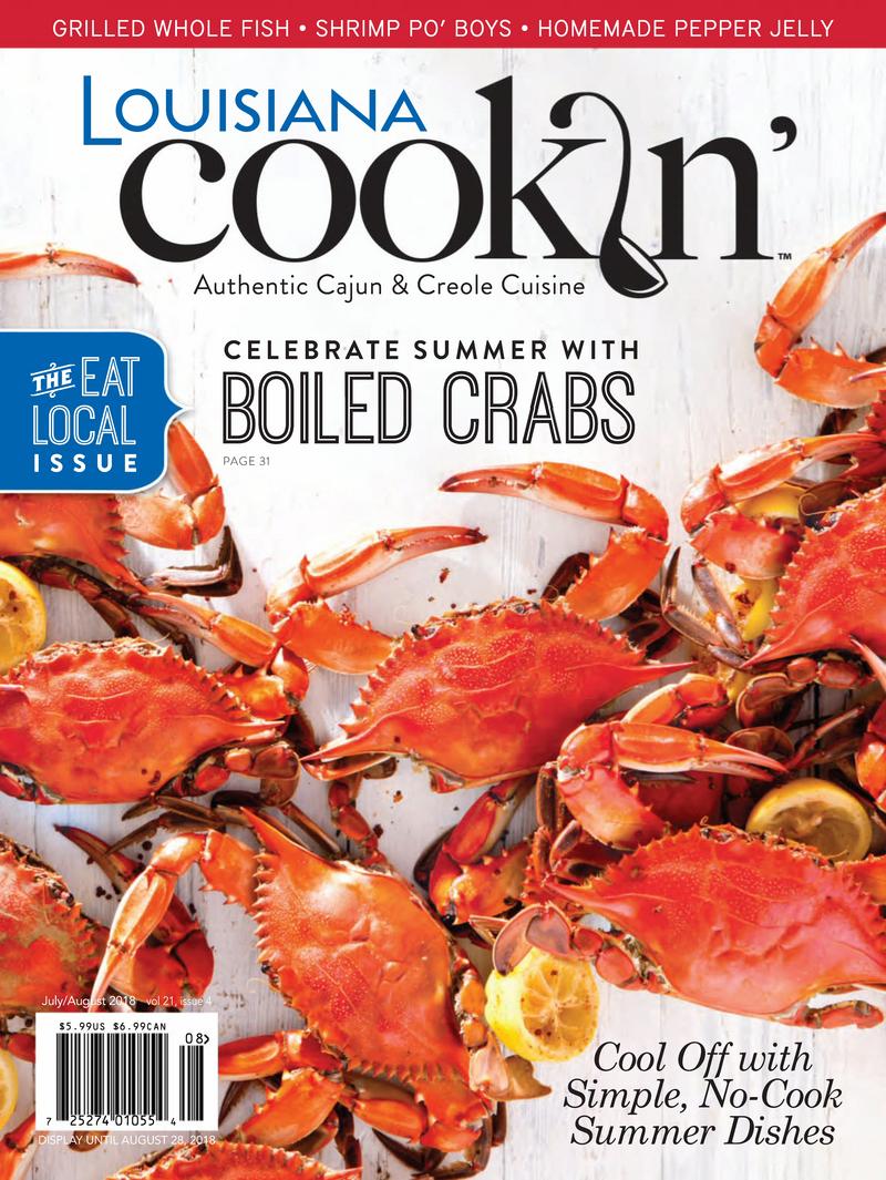 Louisiana-Cookin July 01, 2018 Issue Cover