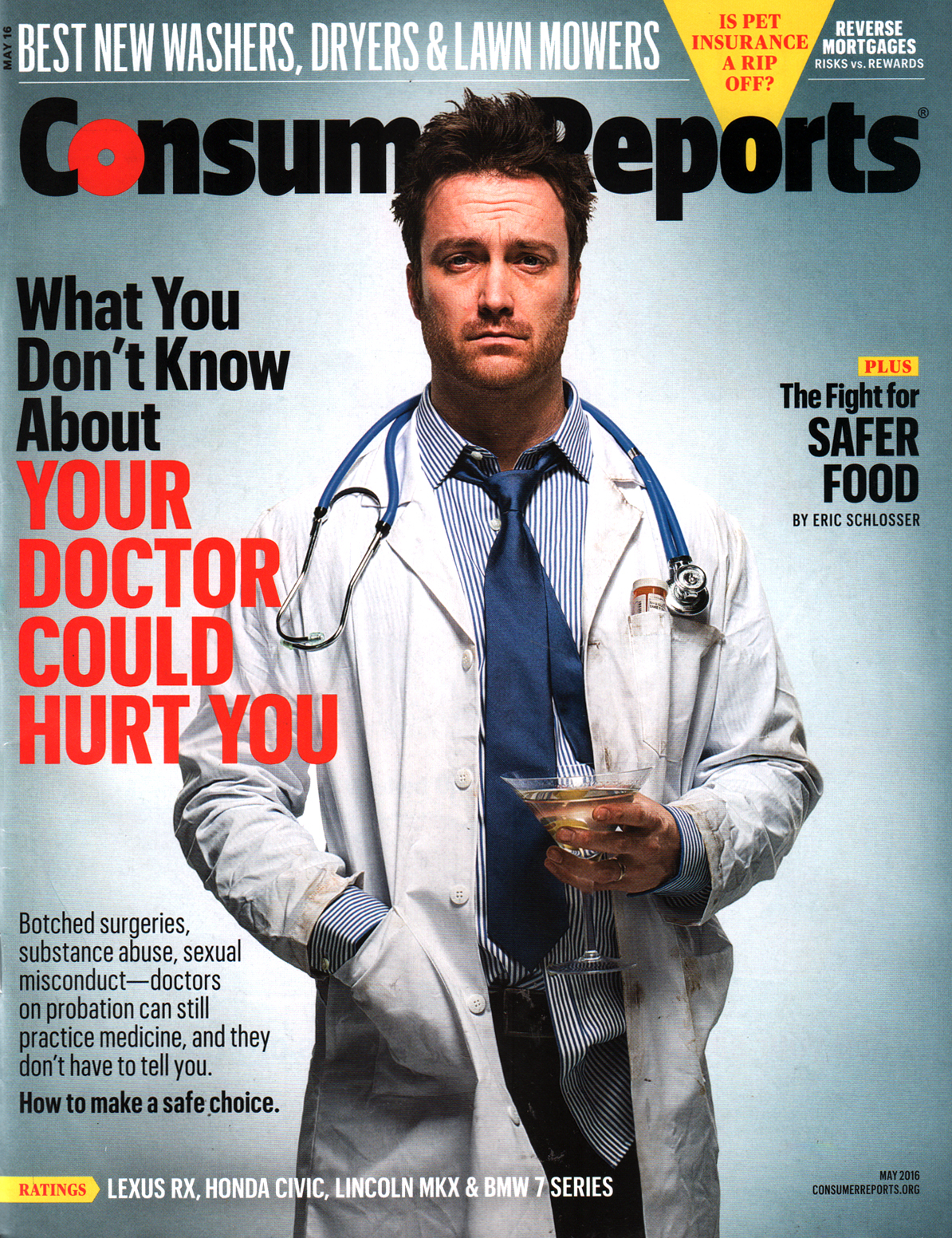 Consumer-Reports May 01, 2016 Issue Cover