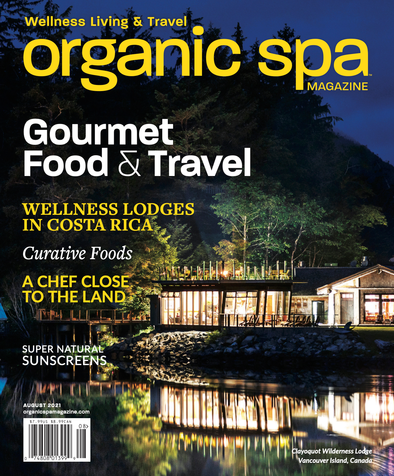 Organic-Spa August 01, 2021 Issue Cover