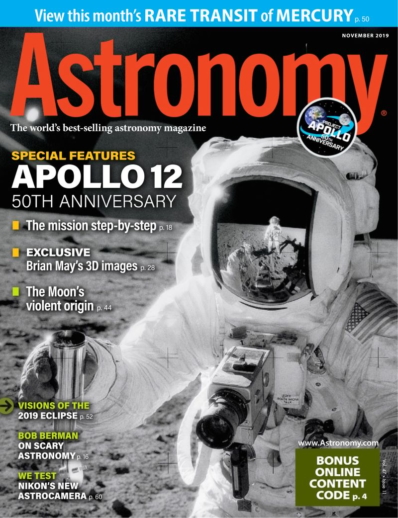 Astronomy November 01, 2019 Issue Cover