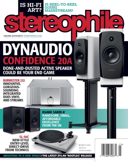 Stereophile March 01, 2026 Issue Cover