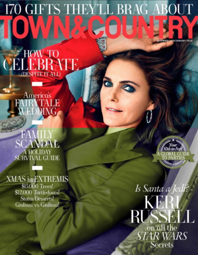 Town & Country December 01, 2019 Issue Cover