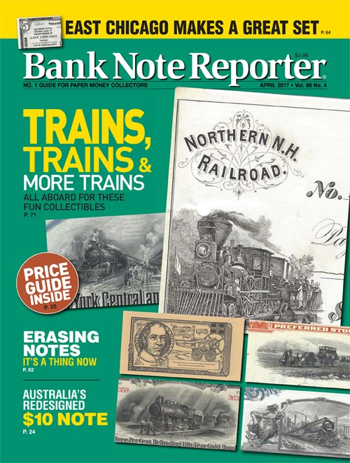 Bank-Note-Reporter April 01, 2017 Issue Cover
