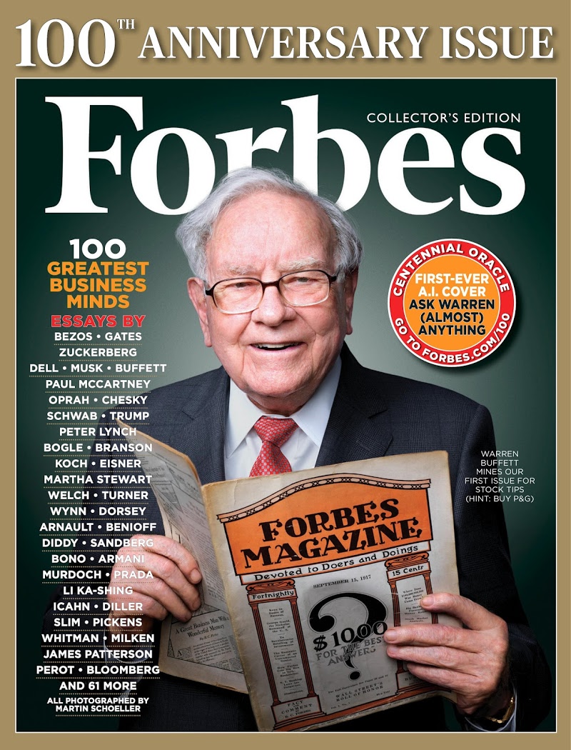 Forbes September 28, 2017 Issue Cover