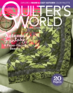 Quilters-World September 01, 2015 Issue Cover