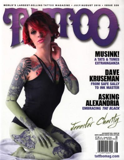 Tattoo July 01, 2016 Issue Cover