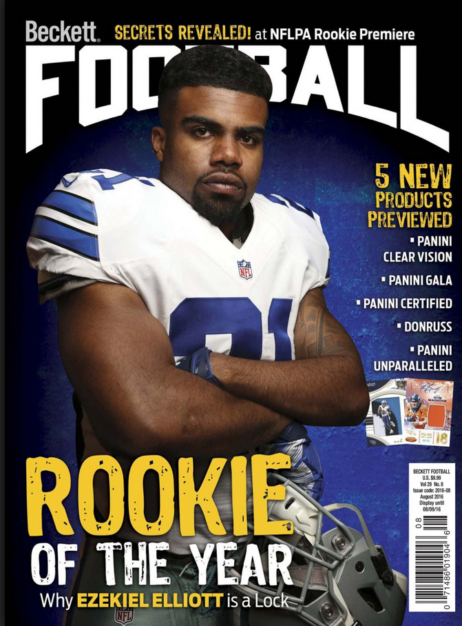 Beckett-Football August 01, 2016 Issue Cover