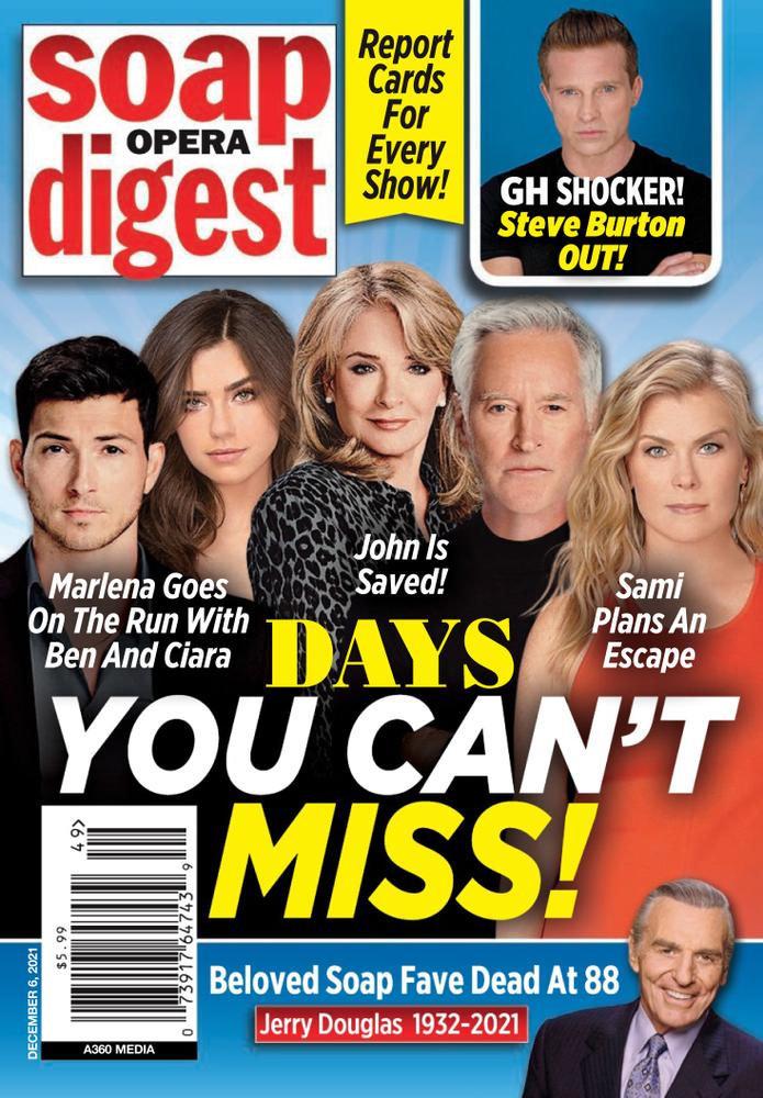 soap-opera-digest December 06, 2021 Issue Cover