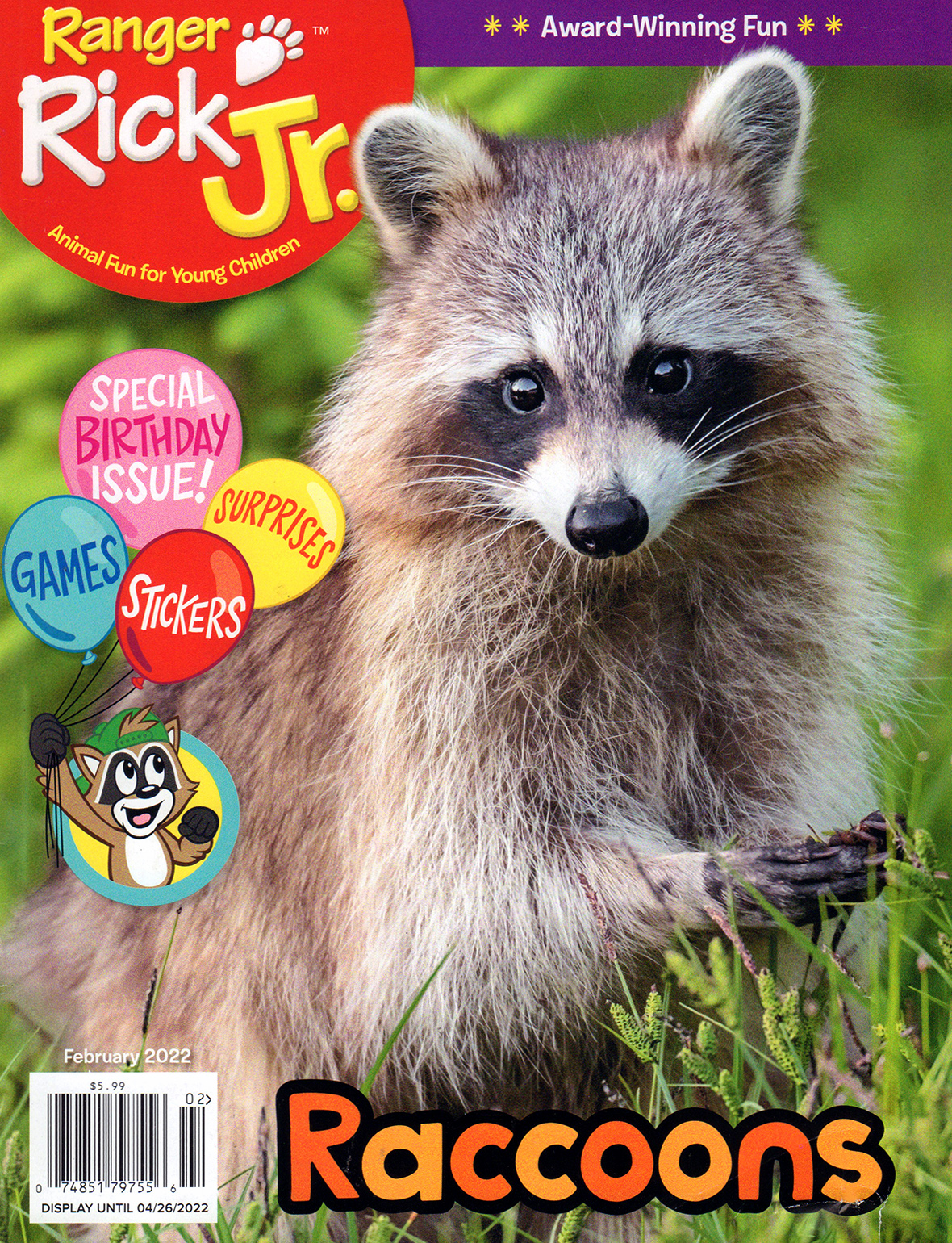 Ranger-Rick-Jr February 01, 2022 Issue Cover