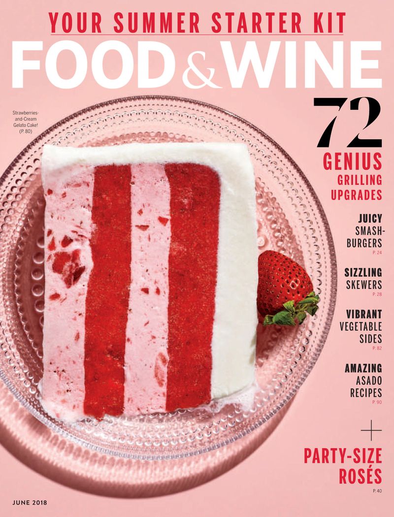 food-and-wine June 01, 2018 Issue Cover