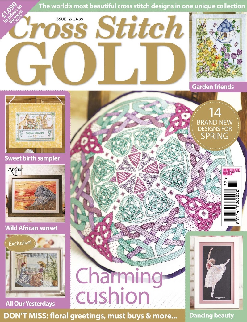 Cross-Stitch-Gold February 01, 2016 Issue Cover