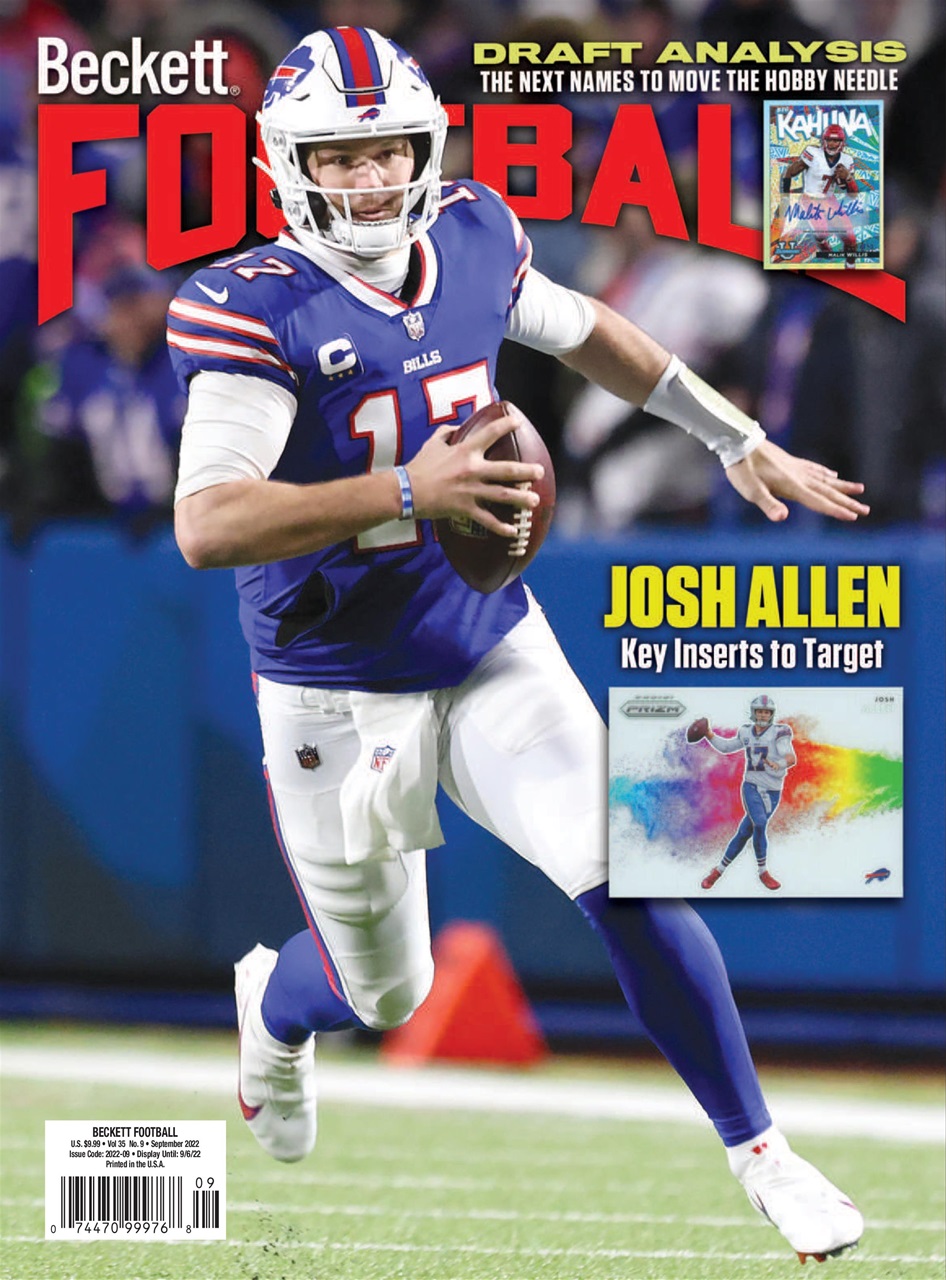 Beckett-Football September 01, 2022 Issue Cover