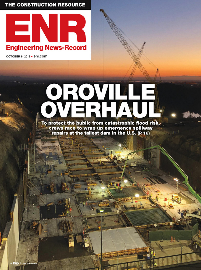 Engineering-News-Record October 08, 2018 Issue Cover