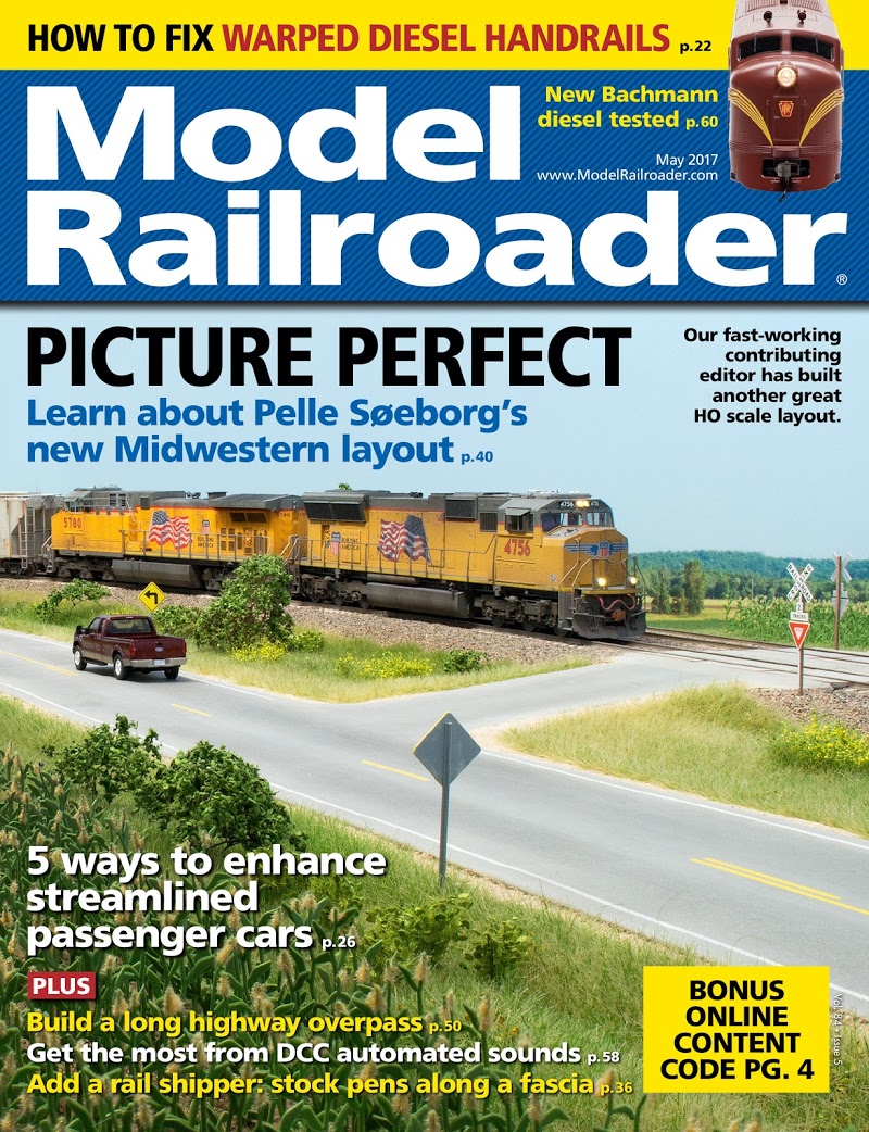 Model-Railroader May 01, 2017 Issue Cover