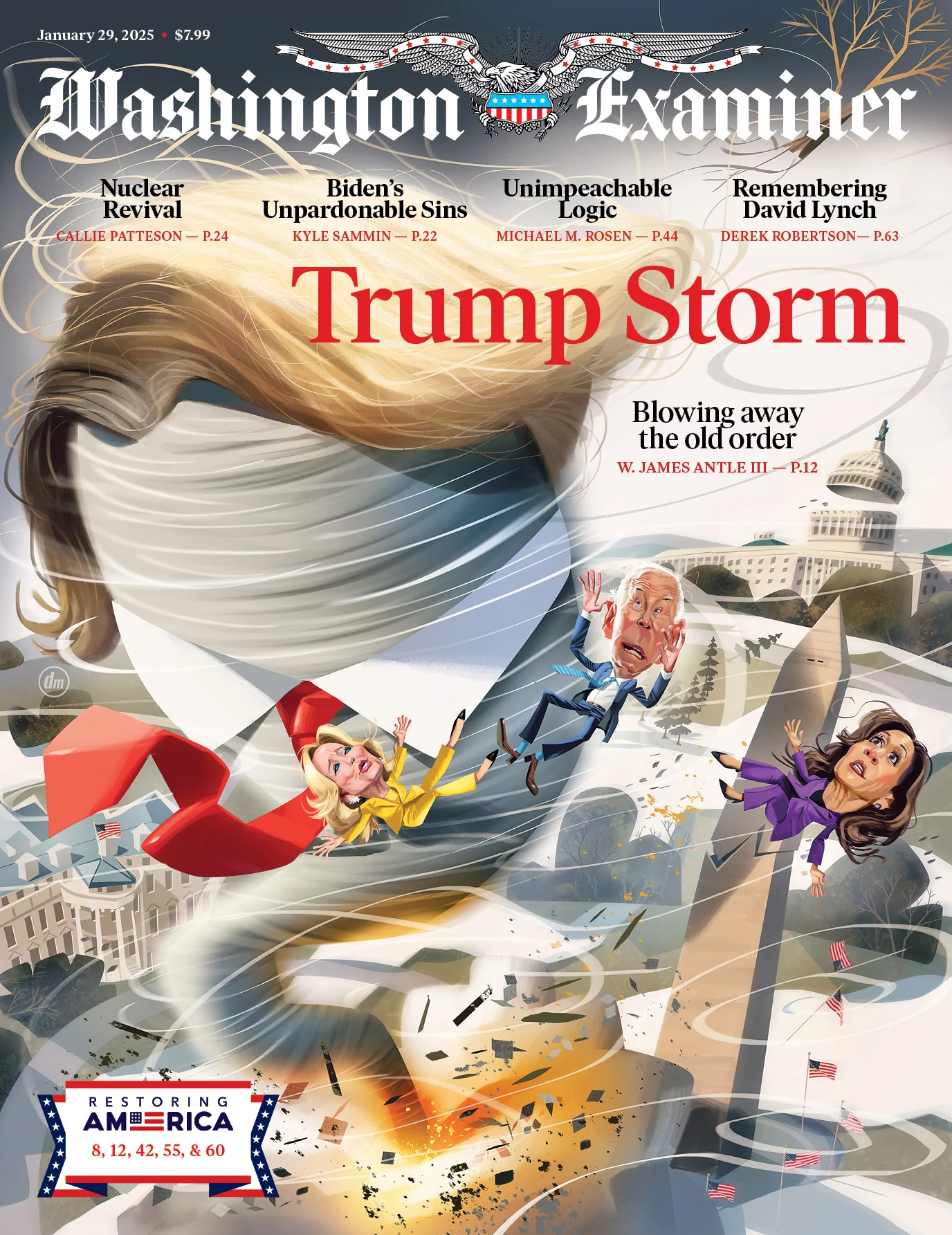 Washington-Examiner January 29, 2025 Issue Cover