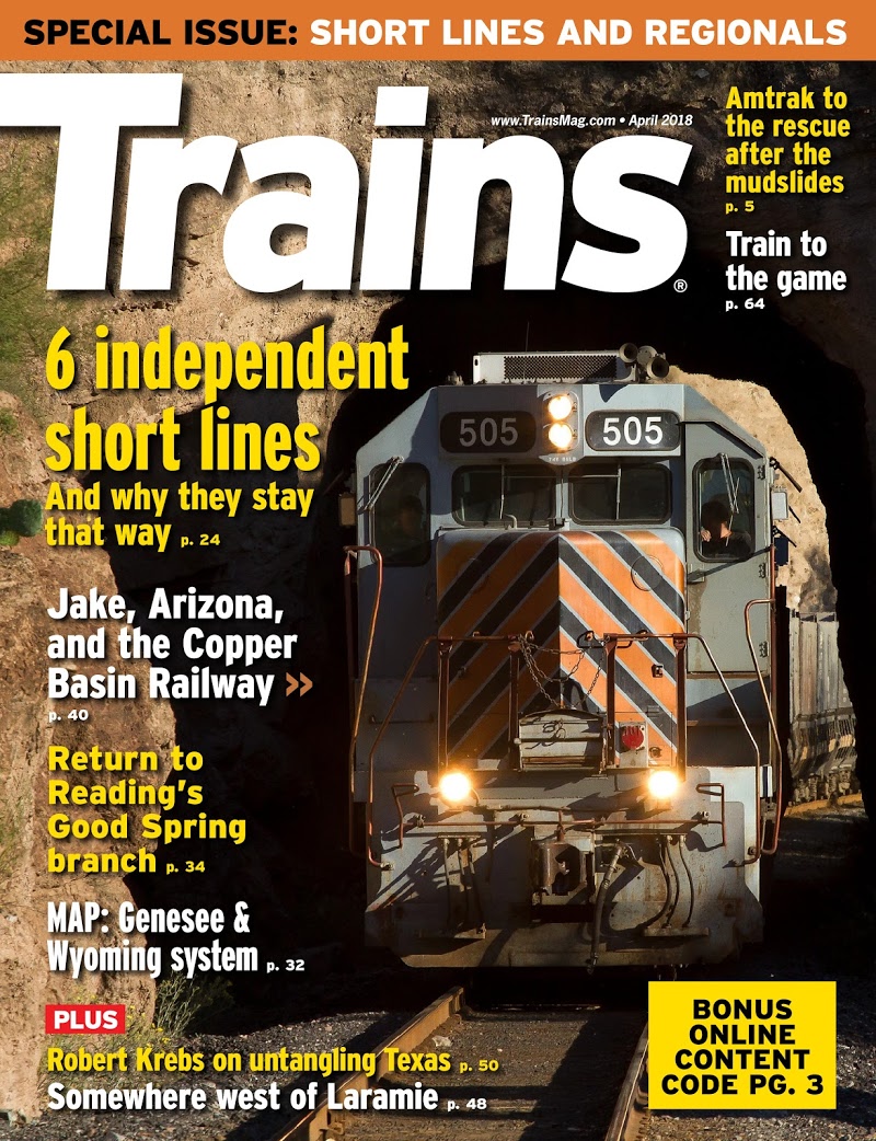 Trains April 01, 2018 Issue Cover