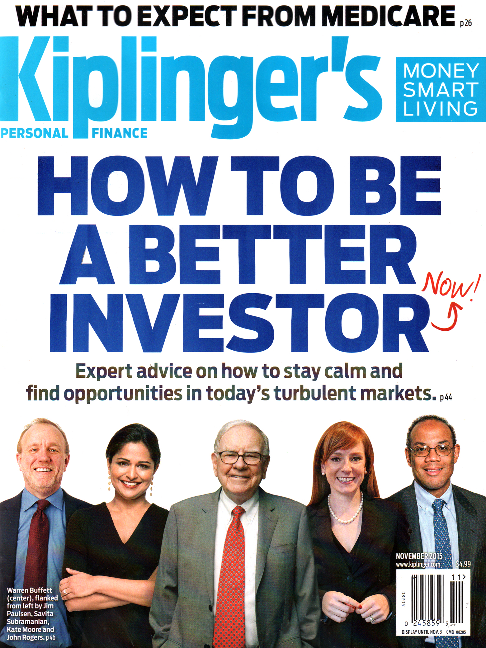 Kiplingers-Personal-Finance November 01, 2015 Issue Cover