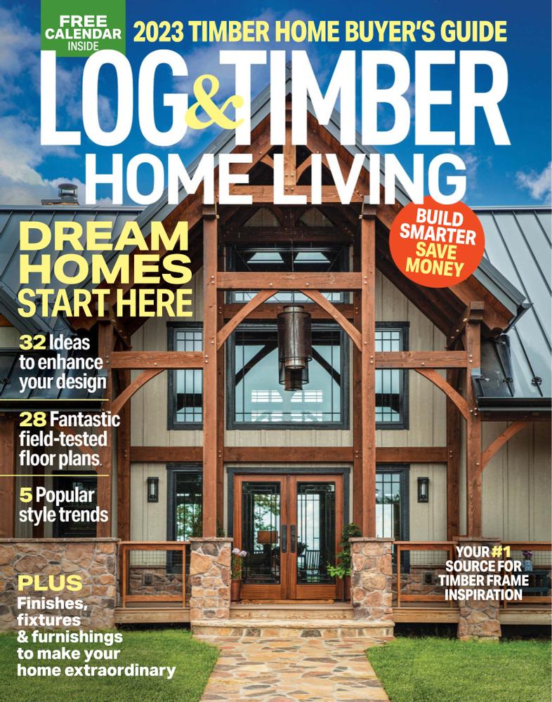 Log-and-Timber-Home-Living December 01, 2022 Issue Cover