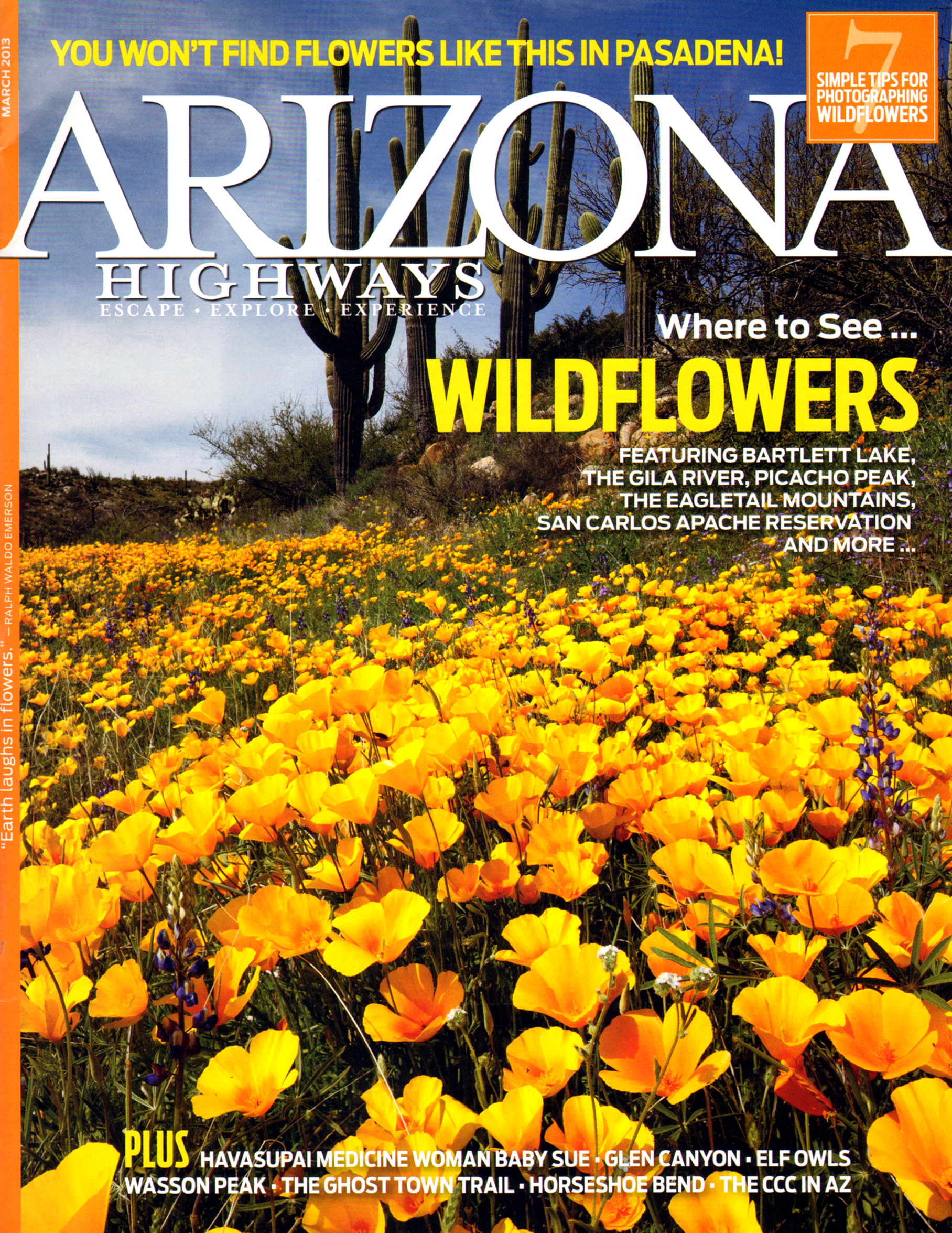 Arizona-Highways March 01, 2013 Issue Cover