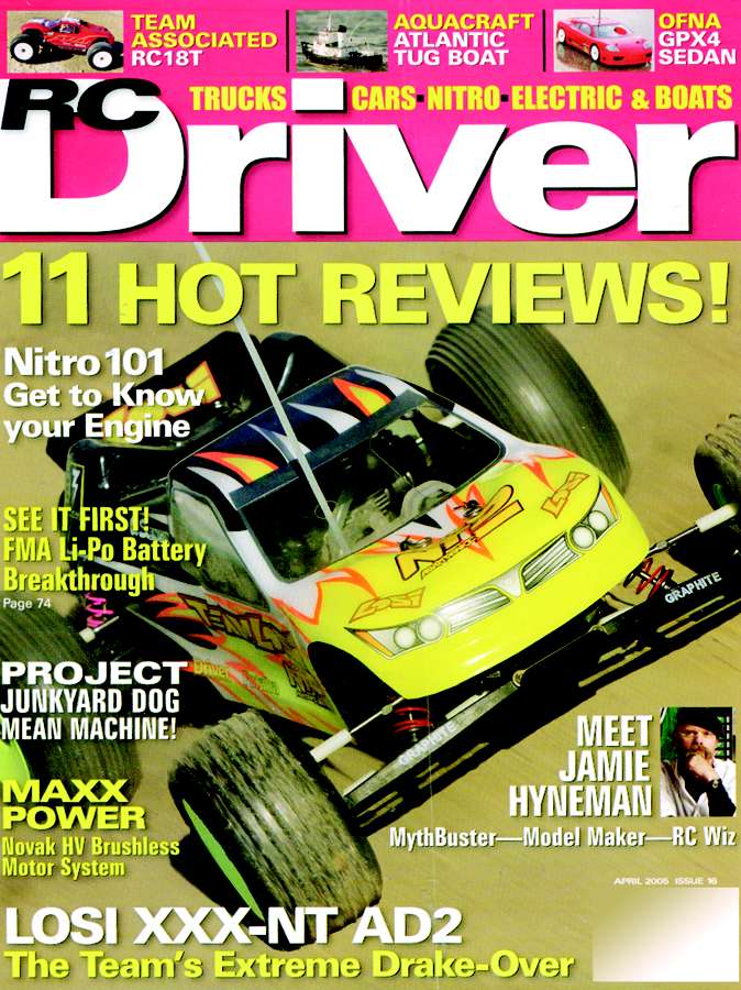 RC-Driver April 01, 2005 Issue Cover