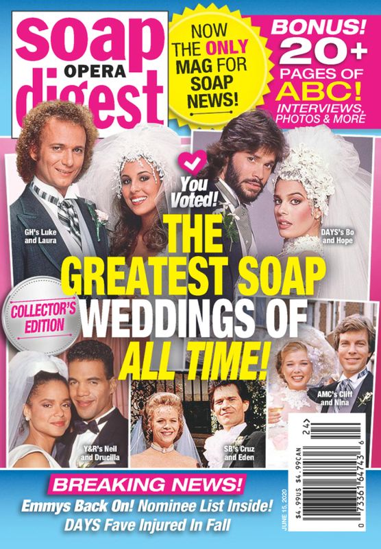 Soap-Opera-Digest June 15, 2020 Issue Cover