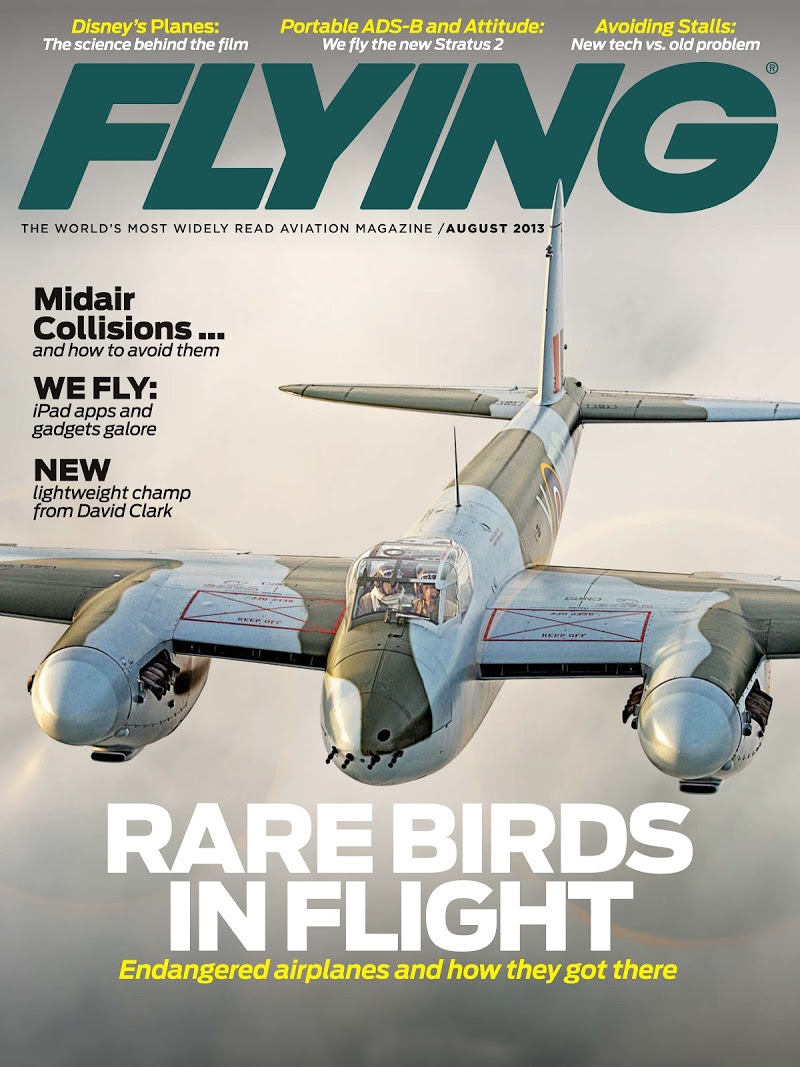 Flying August 01, 2013 Issue Cover