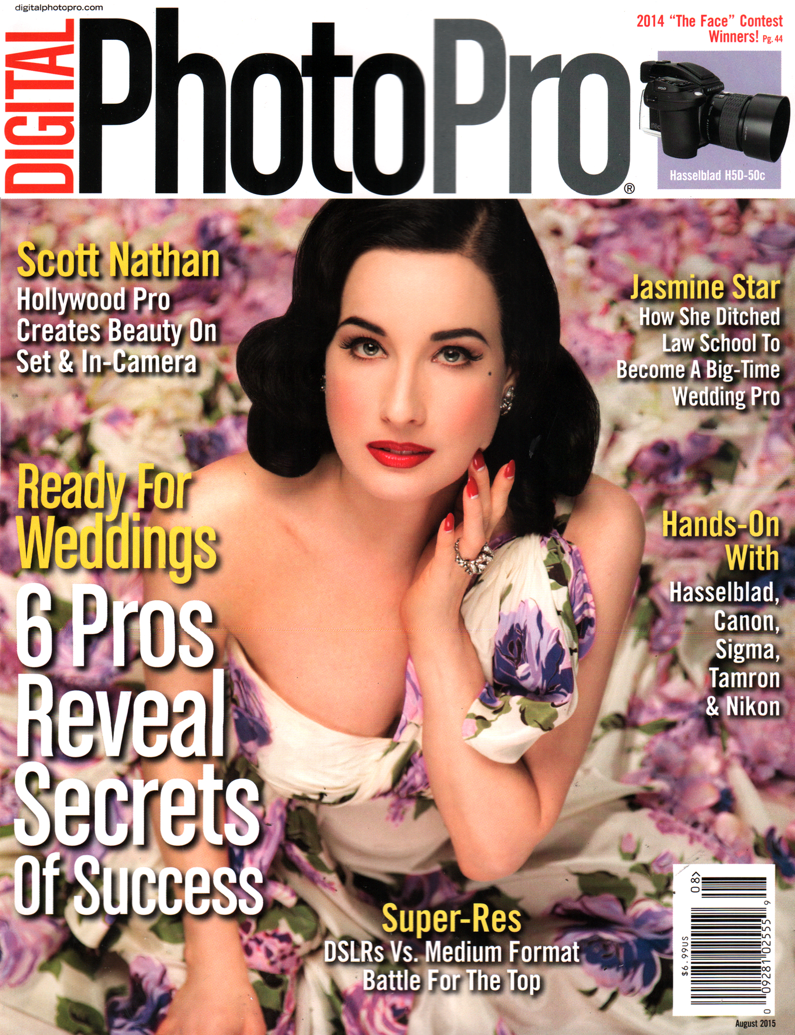 Digital-Photo-Pro August 01, 2015 Issue Cover