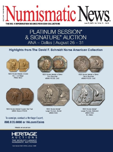 Numismatic News June 17, 2025 Issue Cover