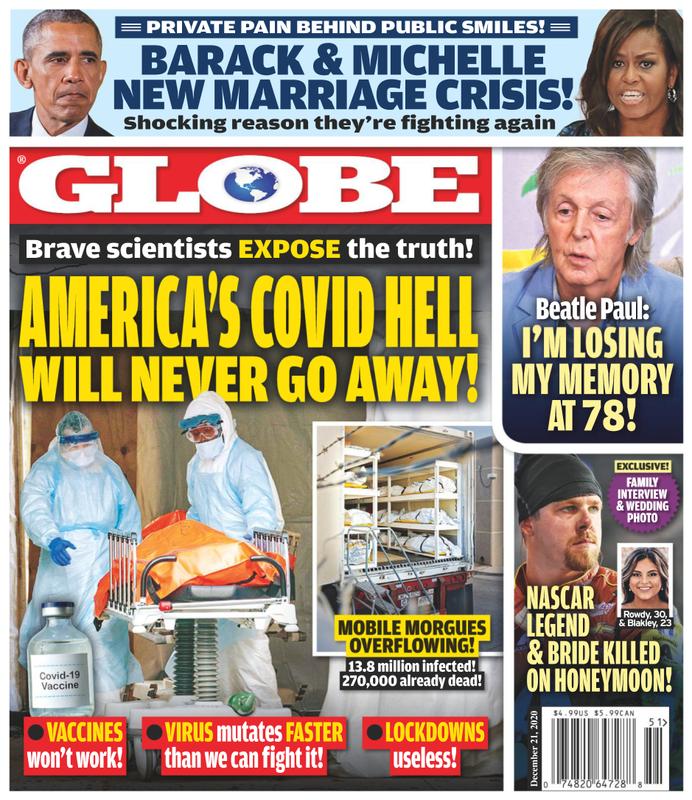 Globe December 21, 2020 Issue Cover