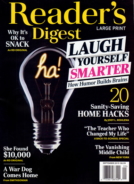 Readers-Digest---Large-Print-Edition September 01, 2019 Issue Cover