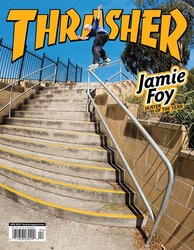 Thrasher April 01, 2018 Issue Cover