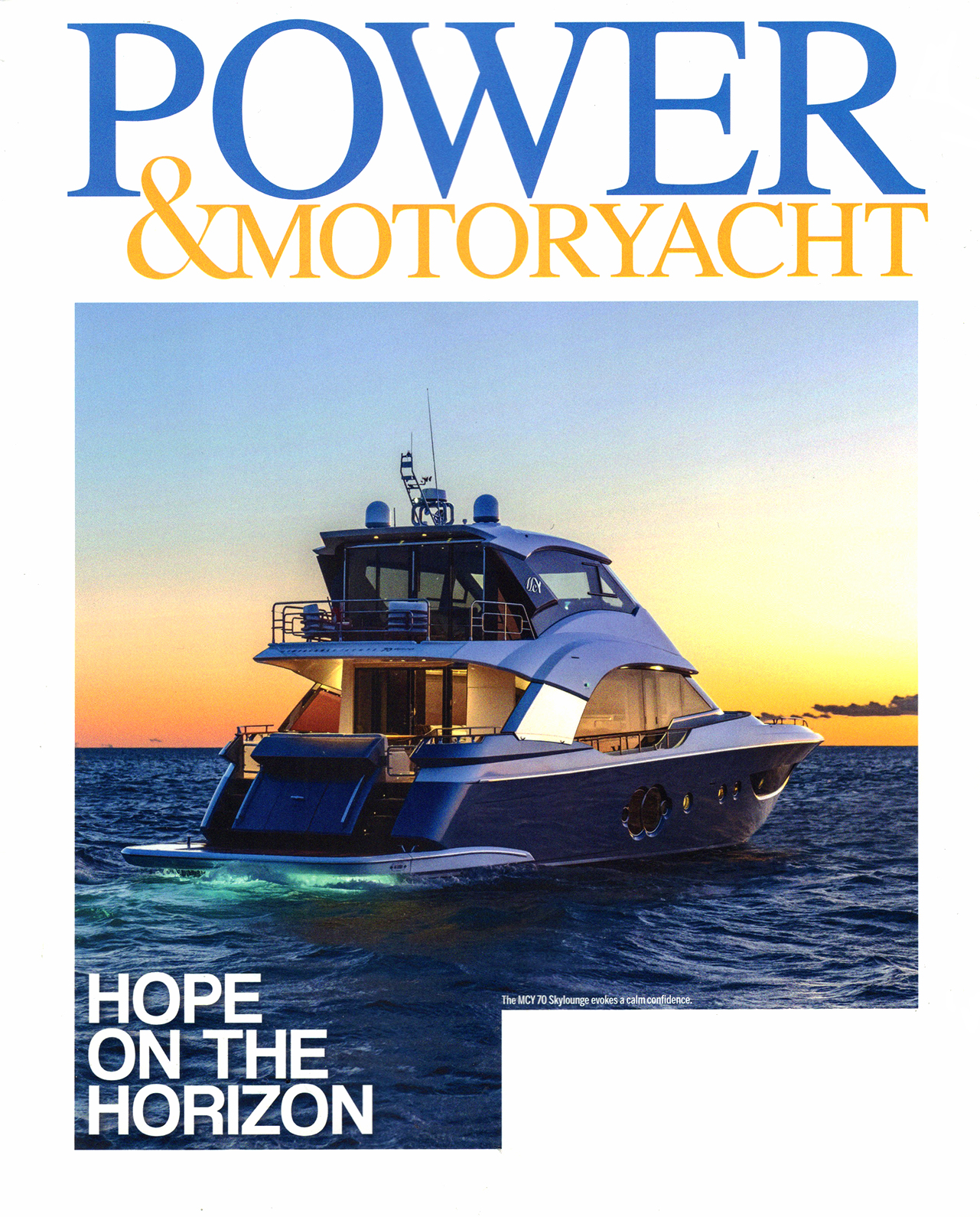 Power-and-Motoryacht July 01, 2020 Issue Cover