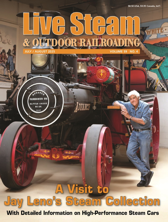 Live Steam & Railroading July 01, 2025 Issue Cover