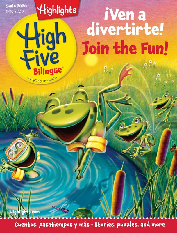 Highlights-High-Five-Bilingue June 01, 2020 Issue Cover