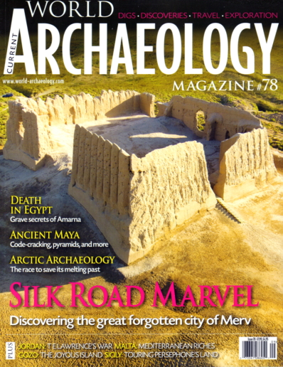 Current World Archaeology August 01, 2016 Issue Cover