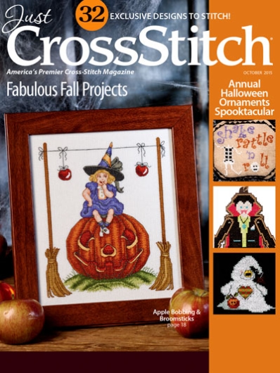 Just CrossStitch September 01, 2015 Issue Cover