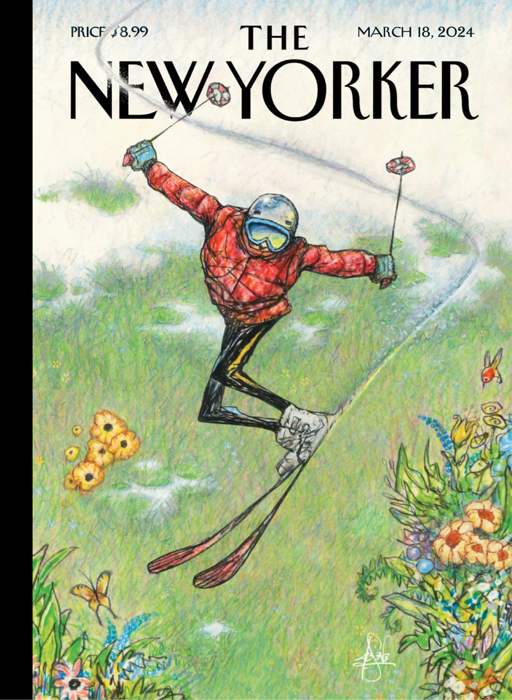 The-New-Yorker March 18, 2024 Issue Cover