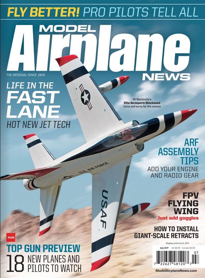 Model-Airplane-News July 01, 2017 Issue Cover