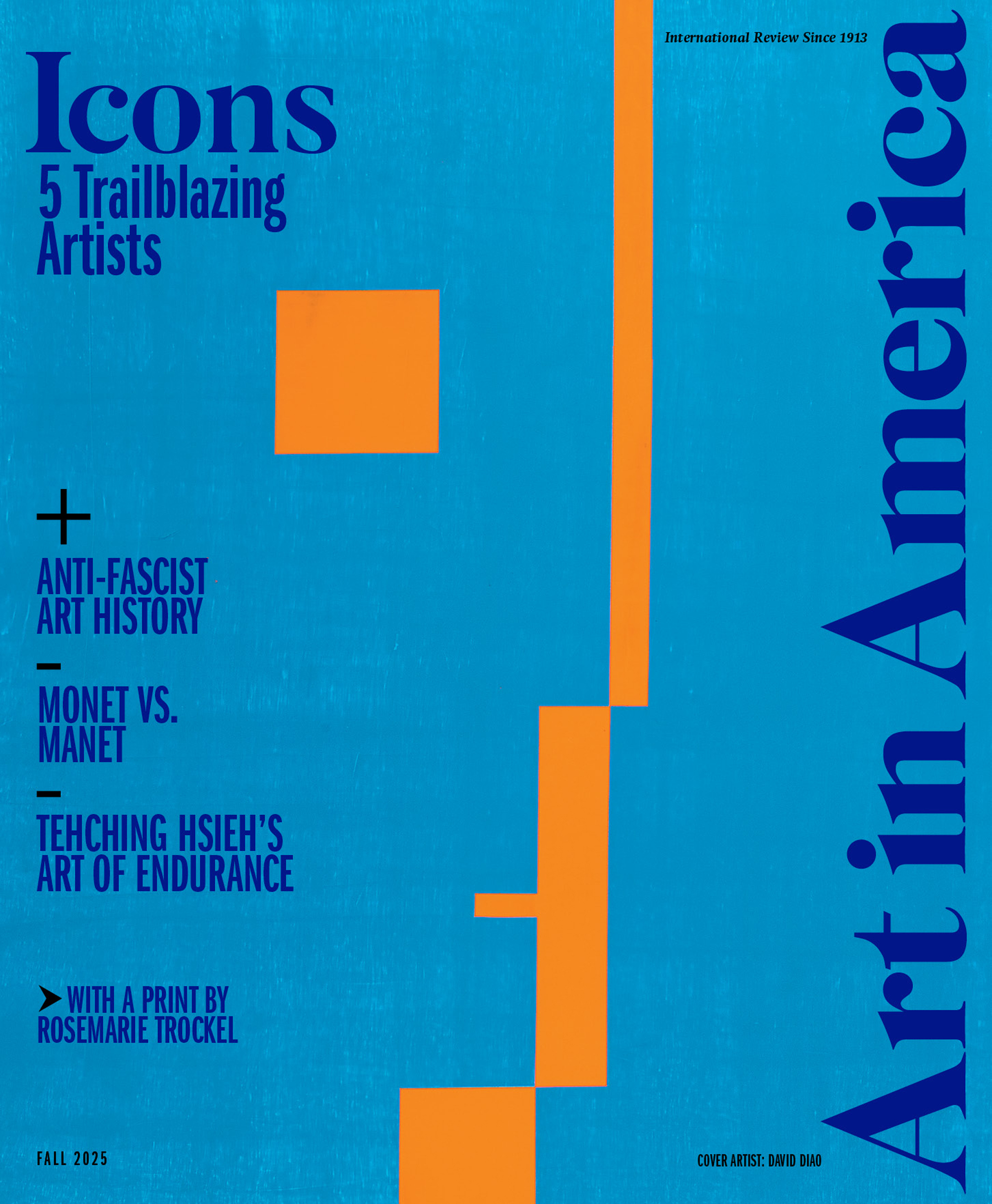 Art-In-America September 01, 2025 Issue Cover