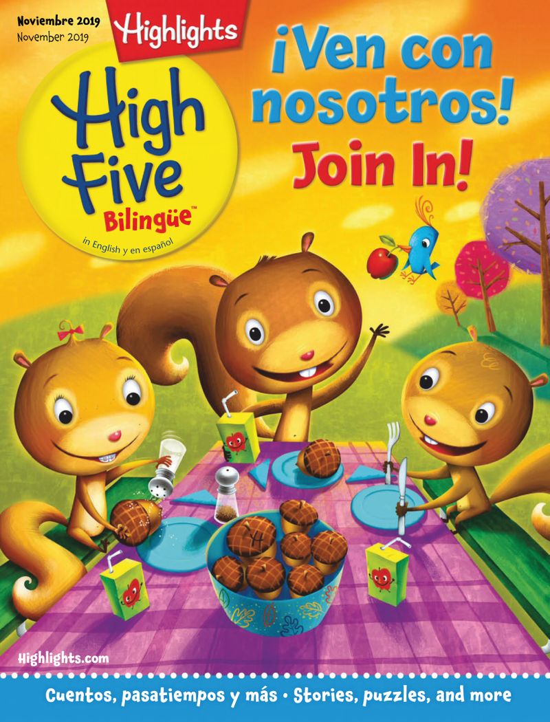 Highlights-High-Five-Bilingue November 01, 2019 Issue Cover