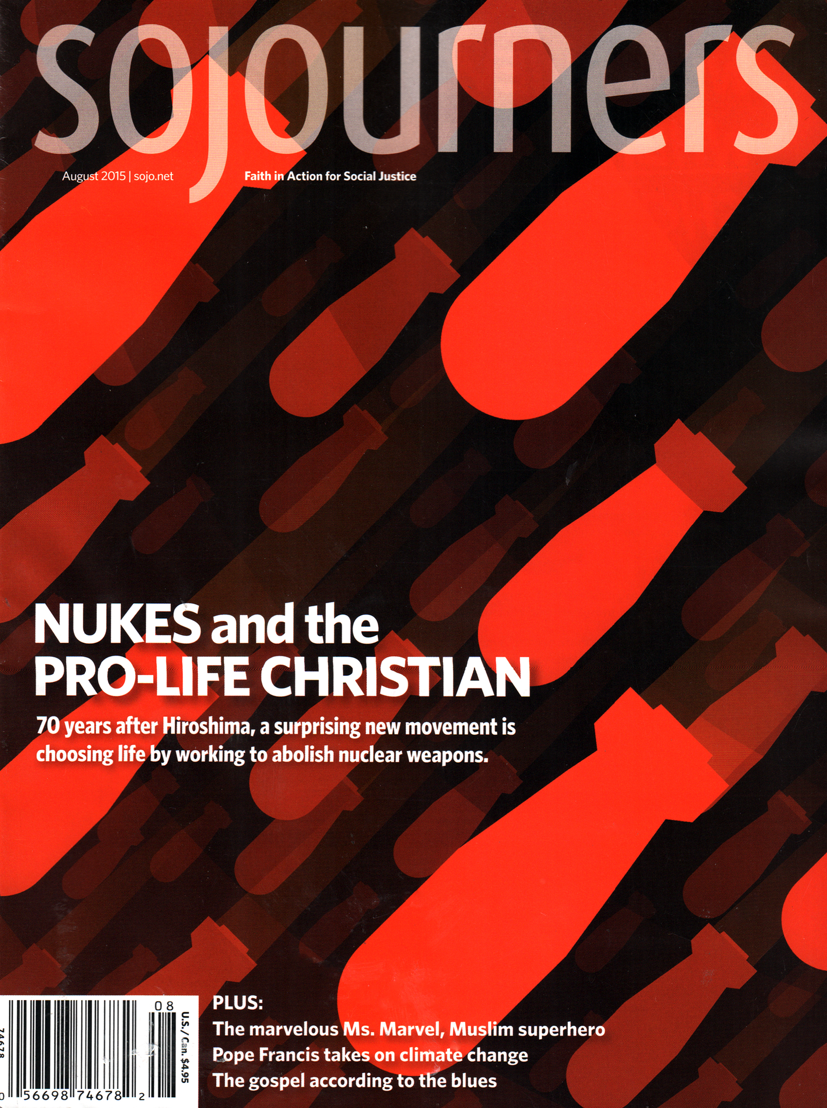 Sojourners August 01, 2015 Issue Cover