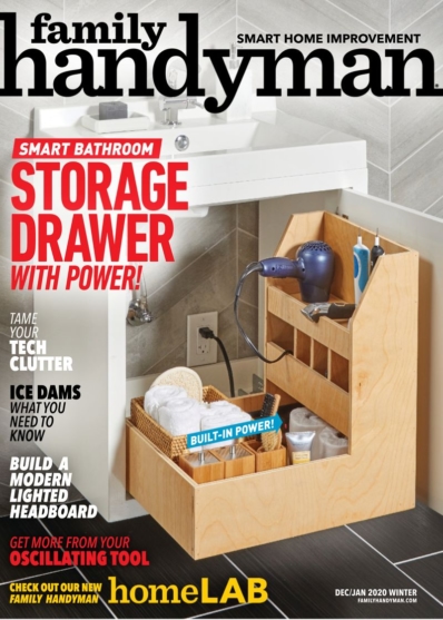 The Family Handyman December 01, 2019 Issue Cover