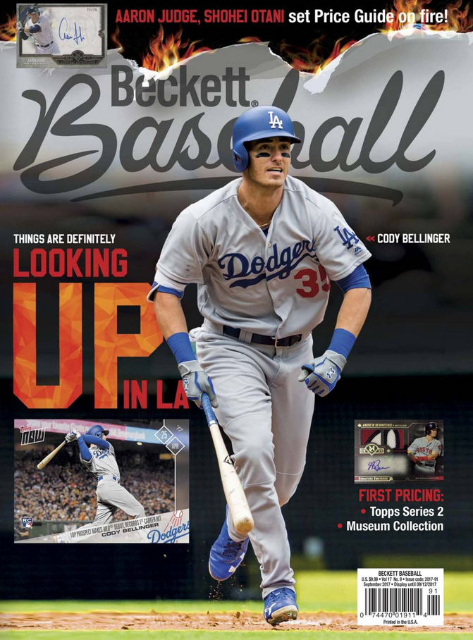 Beckett-Baseball September 01, 2017 Issue Cover