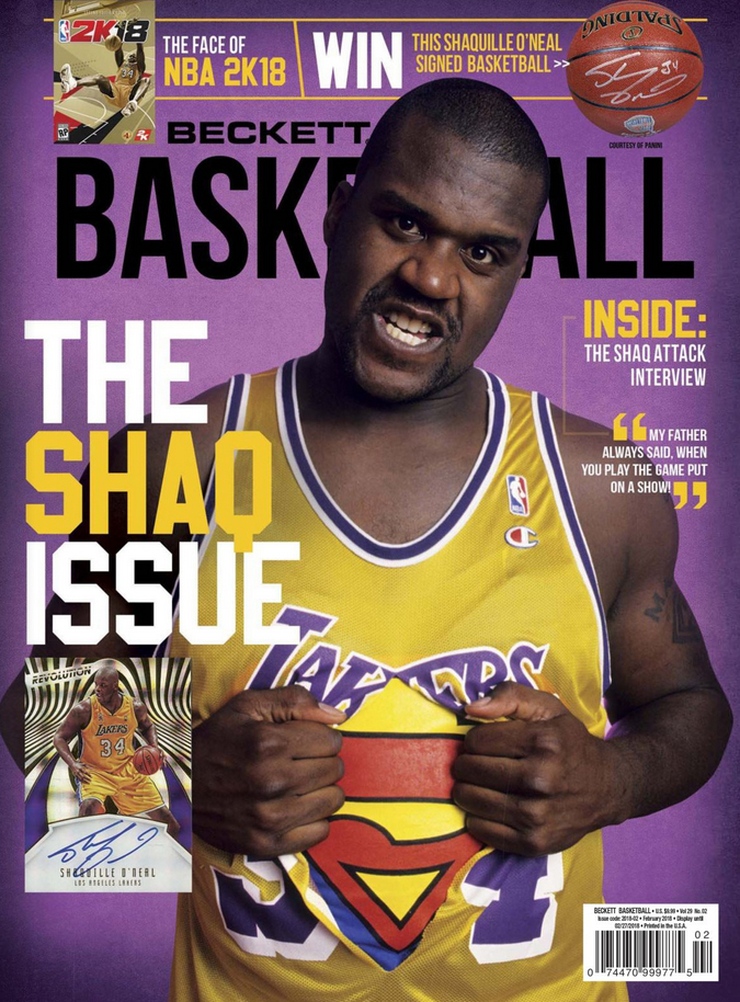 Beckett-Basketball February 01, 2018 Issue Cover