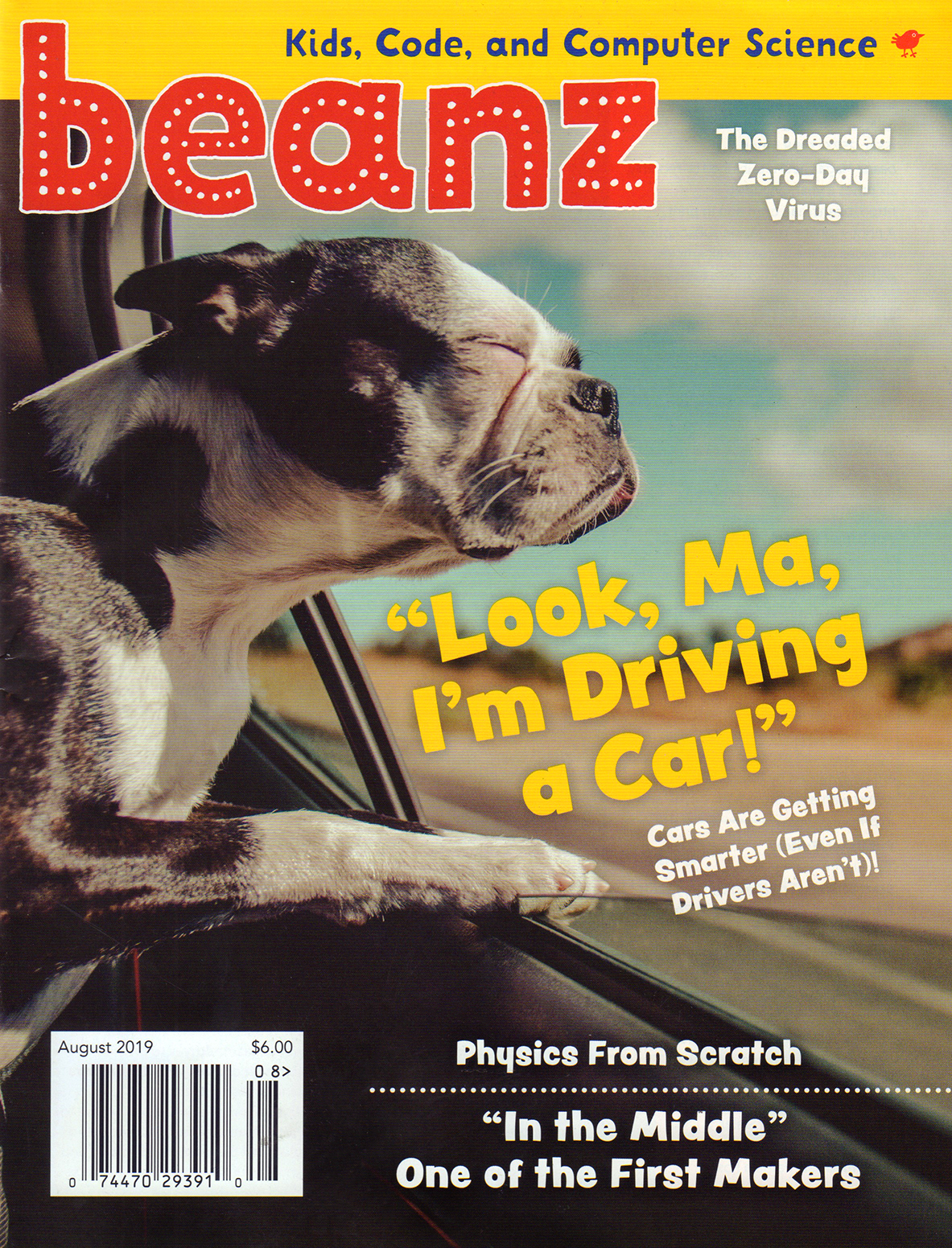 Beanz August 01, 2019 Issue Cover