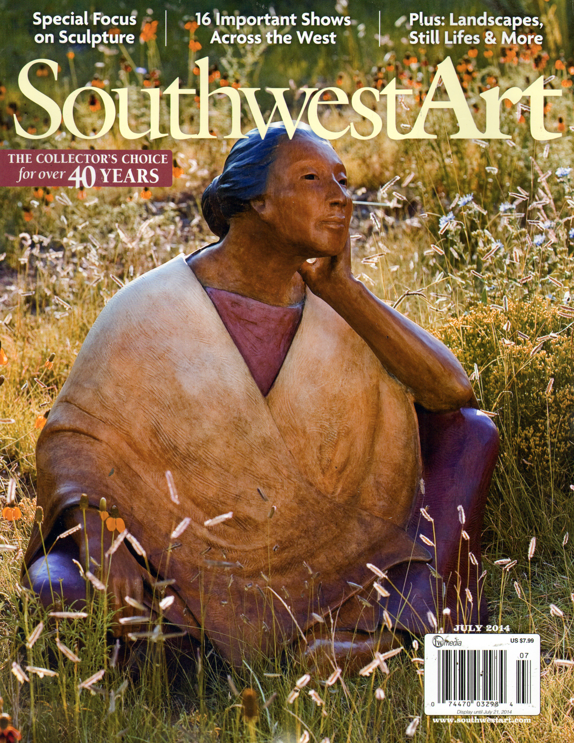 Southwest-Art July 01, 2014 Issue Cover