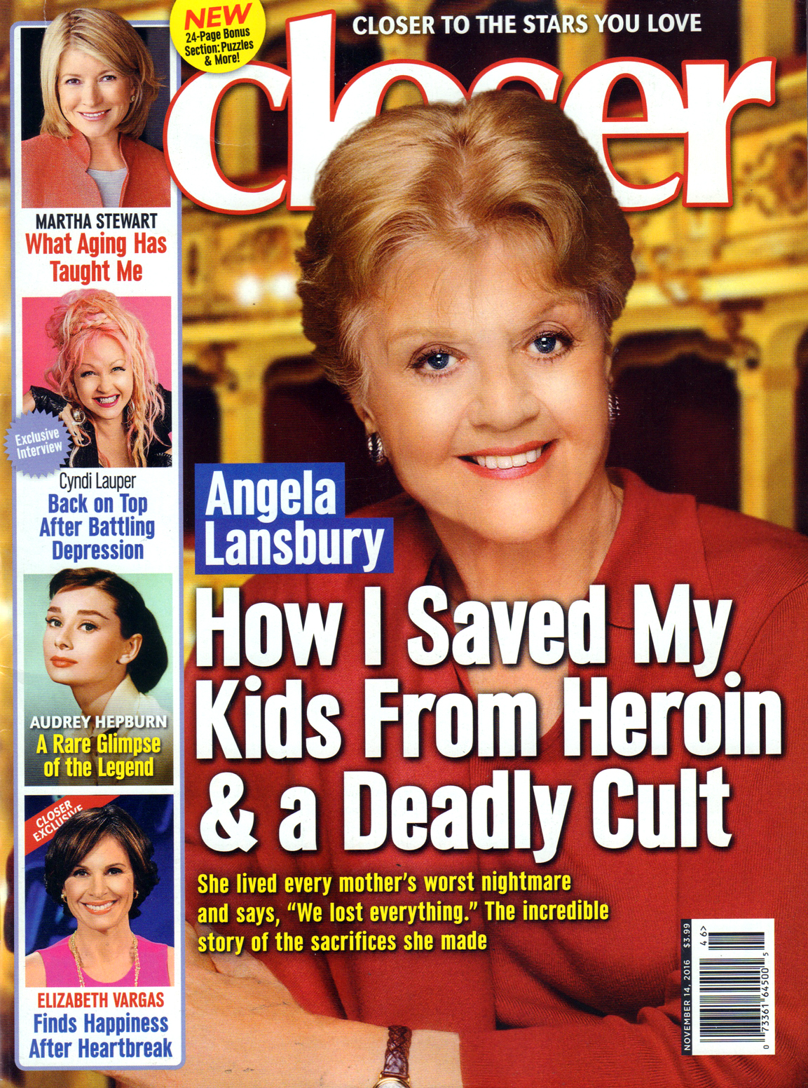 Closer November 14, 2016 Issue Cover