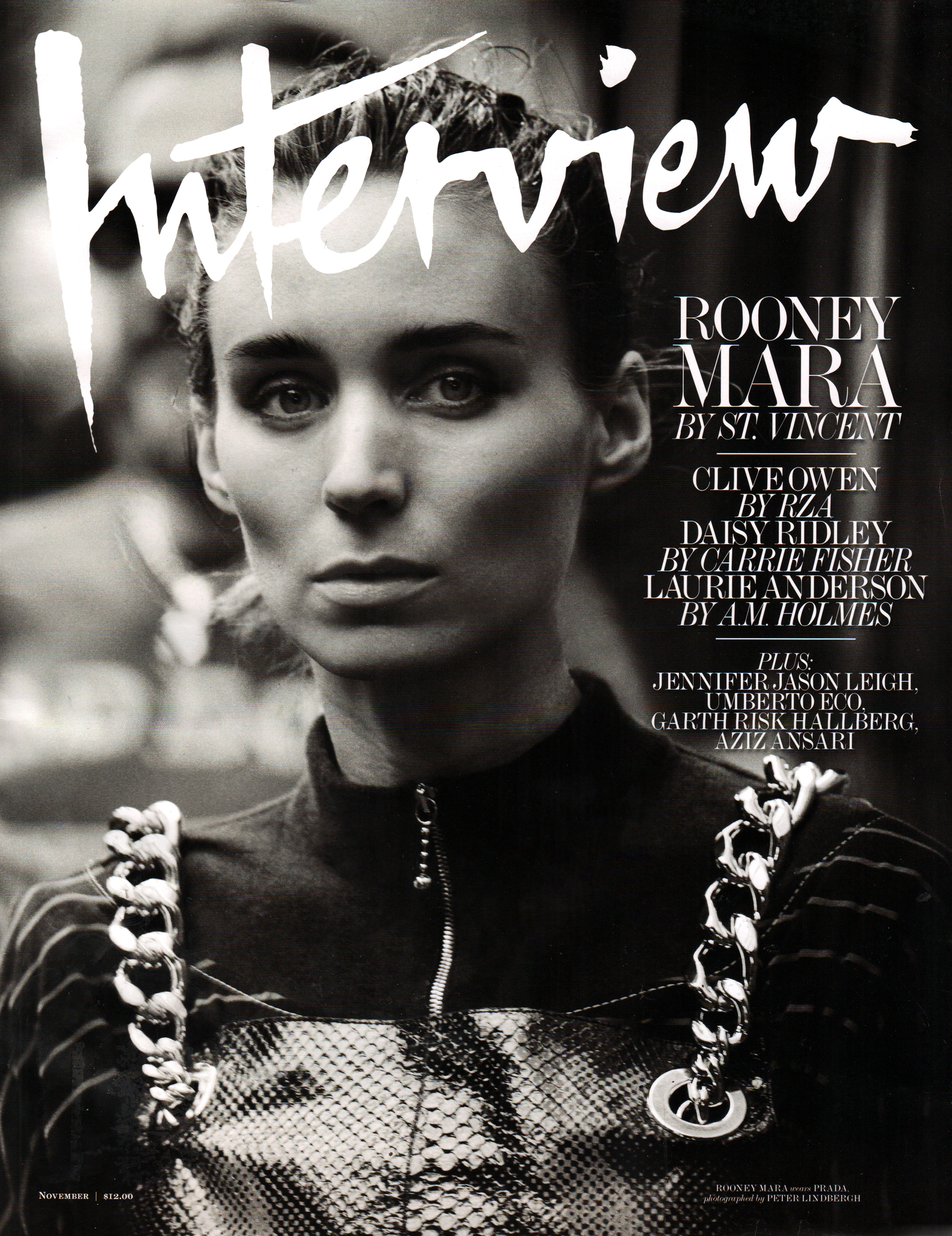 Interview November 01, 2015 Issue Cover