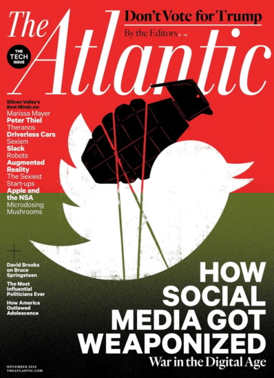 The Atlantic November 01, 2016 Issue Cover